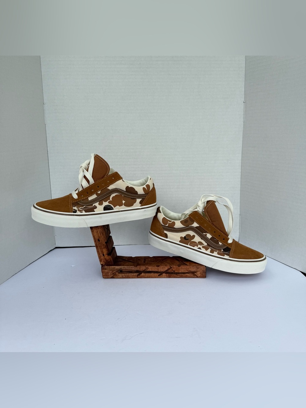Vans Old Skool Skate Camo Desert Sneakers 507452 Men’s 7 Women’s 8.5 No Box New